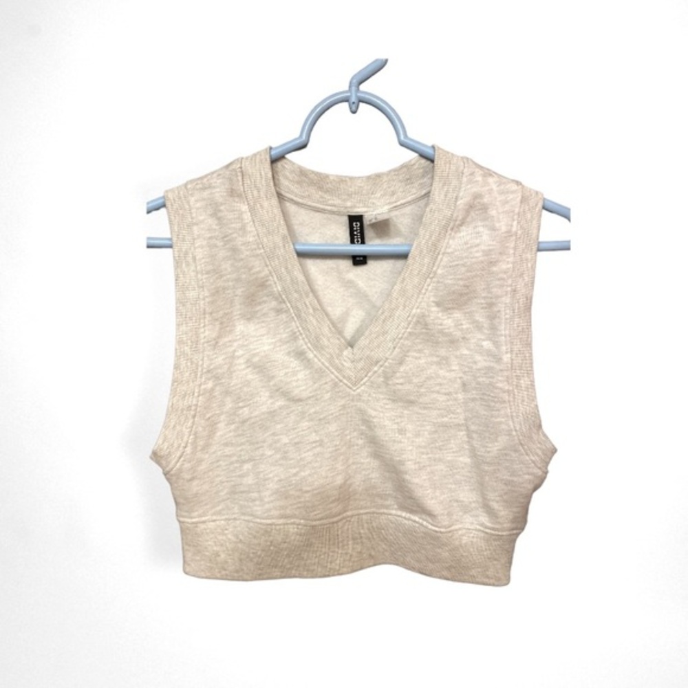 H&M DIVIDED Grey Vest Crop Top